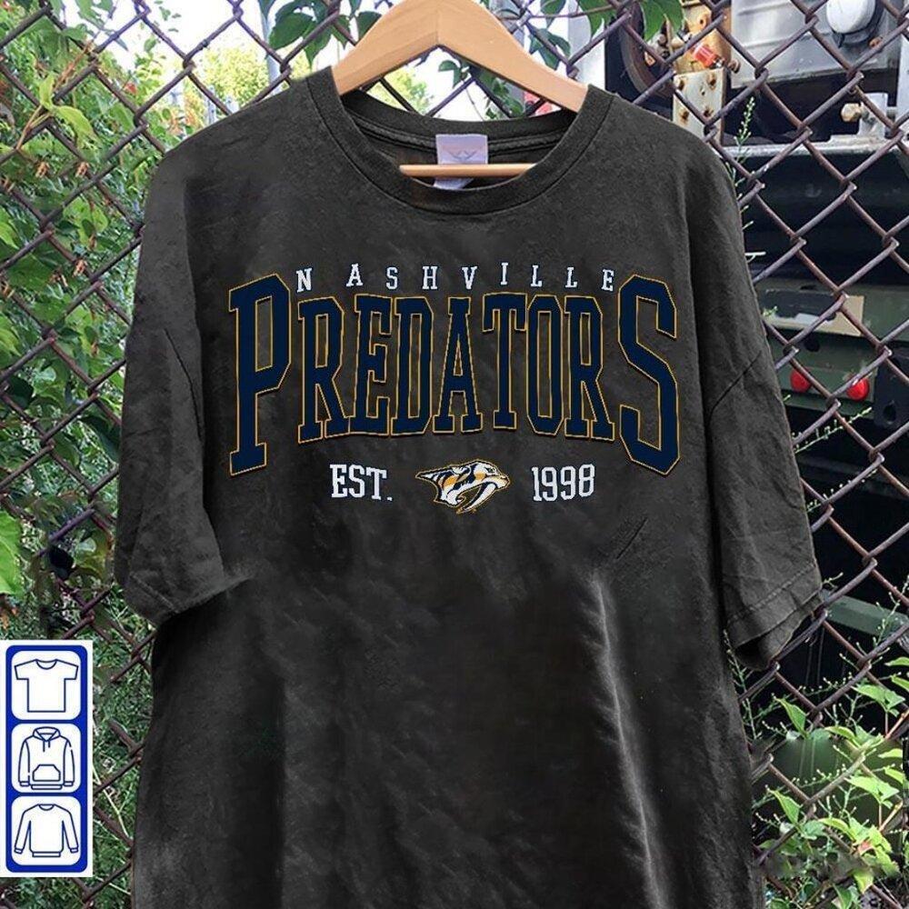 1998 Nashville Predators Style Nashville Predators Shirt